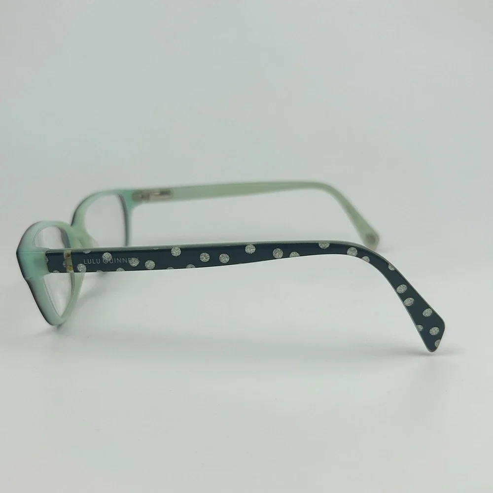 Lulu Guinness L865 Women's Eyeglasses Frame Black Tortoise Full Rim 52-14-135 mm